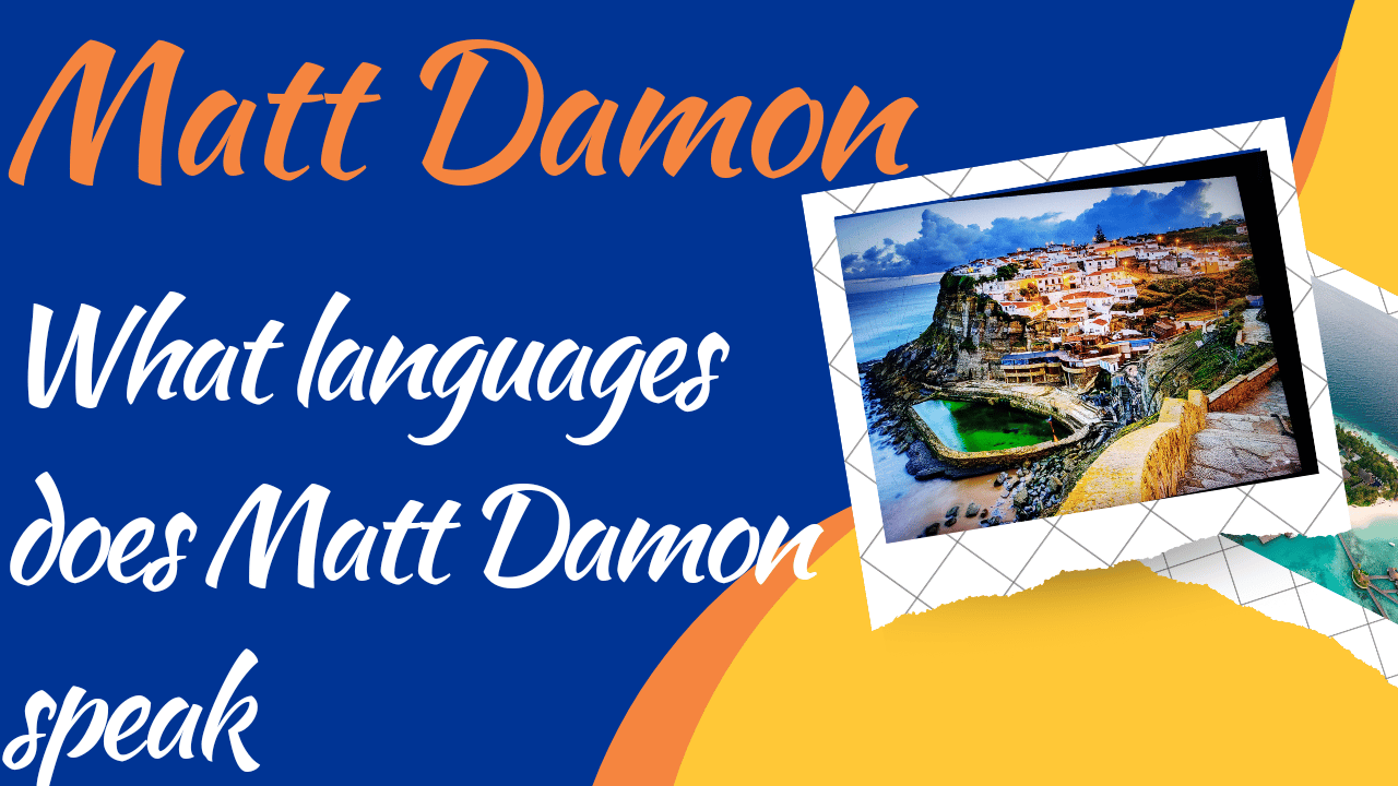 Matt Damon sprog